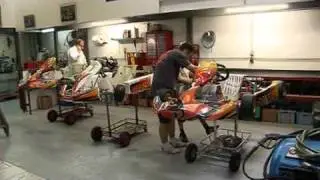 BRANDON, La passion de la course (karting)
