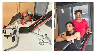 New Addition to our Home Gym | OPPSDECOR Adjustable Weight Bench