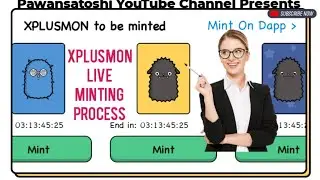 XPLUSMON FREE LIVE MINTING | XPLUSMON NFT TRANSFER#xplusmon #xplus #airdrop #airdropcrypto #airdrops
