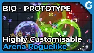 Highly Customisable Arena Roguelike | Bio Prototype