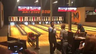 Jason Belmonte 12th shot for 300 in the Maine Shootout @ Bayside Bowl Portland Maine 17 April 2018