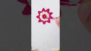 Flower  Design 🌼 #nakshatra #aariwork#threadwork#art  #handembroidery#creative #patterns#diynstitch
