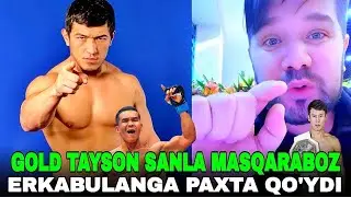 MMA! GOLD SANLAR MASQARABOZ TAYSON G'ISH QUY! ERKABULANGA PAXTANI ZO'RI! XOYINLAR KD