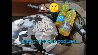 Pulsar RS/NS 200 coolant change after 2 years.