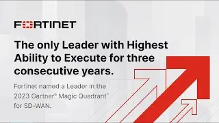 Fortinet Recognized as a Leader in the 2023 Gartner&reg; Magic Quadrant&trade; for SD-WAN | Fortinet