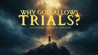 WHY GOD Allows TRIALS? | Scripture TEACHES US Through Them. #motivation #god #love #life #bible 