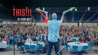 Large Rhythmic Team Building Event for 800 People!