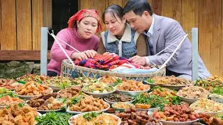 A Warm Visit — Bringing Sticky Rice and Chicken to Celebrate Full-Month Ly Thi Ca’s Baby