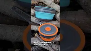 Майбах серед посуду для туризму: каструля казанок Sea To Summit Frontier UL Collapsible Pot 1/2.2 L