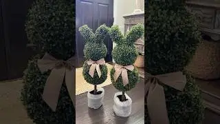 Viral Bunny Topiaries 🎀