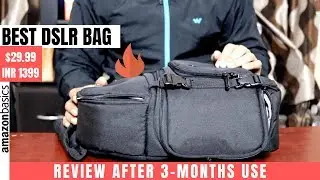 Amazon Basics DSLR Sling Camera Bag Review | For Nikon, Canon, Sony, and others