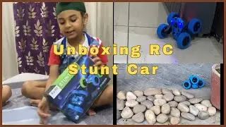 Unboxing and testing RC stunt car|| RC charging car|| stunt car video|| fastest RC car||bir and naaz
