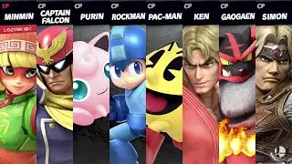 スマブラSP 適当に8人乱闘してみた その10