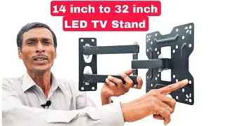 LED tv stand for 14 inch to 32 inch unboxing and review