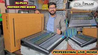 DJ+PLUS | PRX1604 Pro Live Mixer Console |  Premium Quality ✨ Multi. Feature... #djplus #mixer #dj 