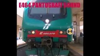 E464 SOUND ACCELERAZIONE E PANTOGRAFI