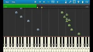 {F major} Hard French Horn {13 2208 68 Mein Glubigs Herze!}