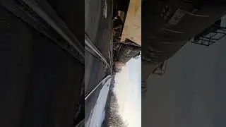 NS mixed freight low view 