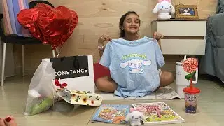 Meus presentinhos parte 2- minhas lembrancinhas do meu aniversário 🎈 🎁