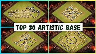 *Top 30* TH16 Funny Art Base Layout | TH16 Troll Base | TH16 Funny Base | TH16 Base Link