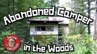 Abandoned Camper in the Woods