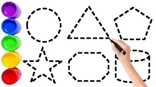 Draw Shapes with Magical Creatures Challenge