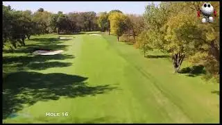 Hole 16 at Cedar Rapids Country Club IA &ndash; Navigate the Water Hazards and Elevated