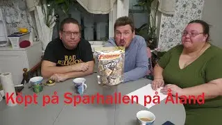 Unboxing, Mukbang, Smakprovning, Filipinos Crispy Bites White Chocolate k&ouml;pt p&aring; Sparhallen p&aring; &Aring;land