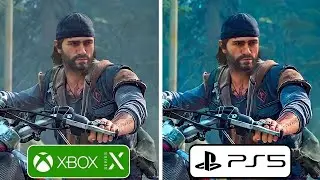 Days Gone PS5 vs Xbox Series X Graphics Comparison