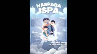 Waspada ISPA - Poster Kesehatan || Ulma Dinda Nuraini