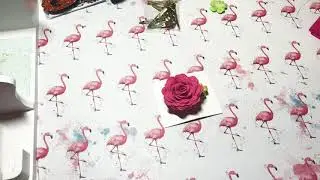 Rick Rack Flower Clips