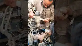 ADNAN MOTERS WORKSHOP 4jb1 engine cylinder polish #automobile