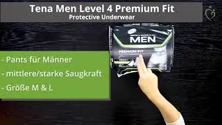 Tena Men Level 4/TENA Men Premium Fit Pants Maxi - ausgepackt!