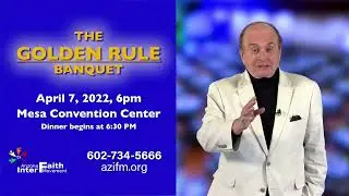 Pat McMahon invites you to the Golden Rule Banquet