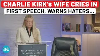 Charlie Kirk's Wife Cries In First Speech After Assassination, Warns His Haters: 'You Have No Idea&hellip;'