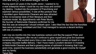 Nationwide Cleaners Franchise Review Hertfordshire#franchising #franchise