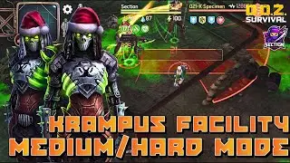 KRAMPUS FACILITY I MEDIUM & HARD MODE I NEW YEAR IN THE TERITORIES I Dawn Of Zombies Survival