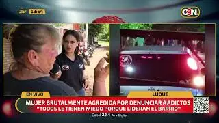 Mujer fue agredida en Luque tras denunciar hechos de inseguridad en su barrio