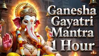 Ganesha Gayatri Mantra 1 Hour | Remove Obstacles, Success, Wisdom & Positive Energy
