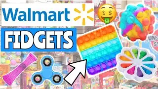 BUYING EVERY FIDGET AT WALMART! 🤑 *POP IT JACKPOT* | Fidgets Shopping Challenge 😱