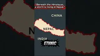 A storm is rising in nepal / Nepal civil war#facts #geography #earth#warzone #nepal #map #viral