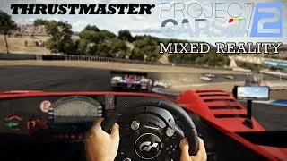 ❗️ Project Cars 2 - MIXED REALITY Close Racing - Laguna Seca - THRUSTMASTER T-GT