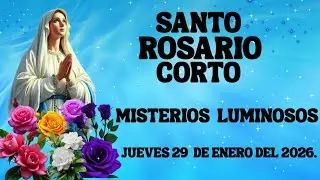 Santo Rosario Corto de Hoy Jueves 29 de Enero del 2026