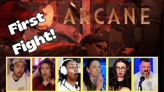 Vi vs Sevika Fight | Arcane Episode 5 Reactions