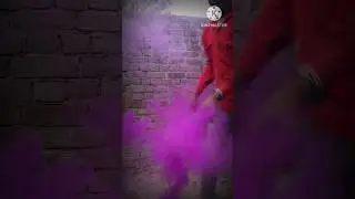 Holi colour smoke testing #new #experiment 😅😅