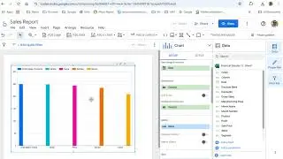 How to apply different colors to bars in barchart in Looker studio