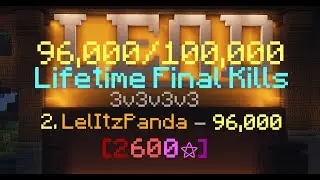 Becoming the Best Bedwars Player (96,000 Final Kills)