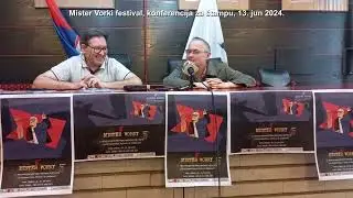11. MISTER VORKY, KONFERENCIJA za &scaron;tampu