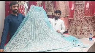 Handmade Walima Lehenga , Bridal Dresses 2023 , Party wear Dresses 2023 , Raja Bazaar Rawalpindi
