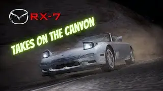 Mazda RX-7 Absolutely Destroys the Canyon! | NFS Carbon Stock Canyon Run